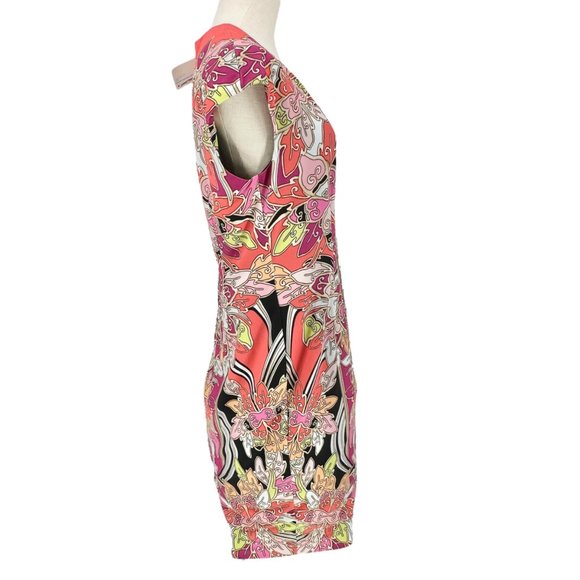 Etcetera Dress Womens 10 Abstract Multicolor Print Lined Sleeveless NWT - Picture 6 of 14